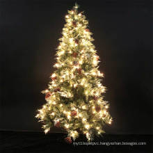 Christmas Decorative tree with warm yellow  LED lights